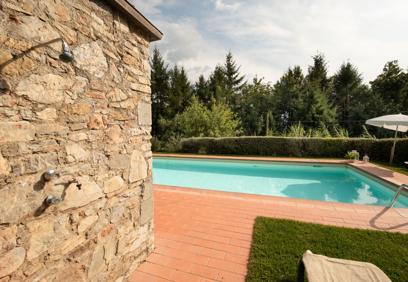 Appartamento a Borgo a Mozzano - Casetta di Butia, Gelsomino apartment with pool