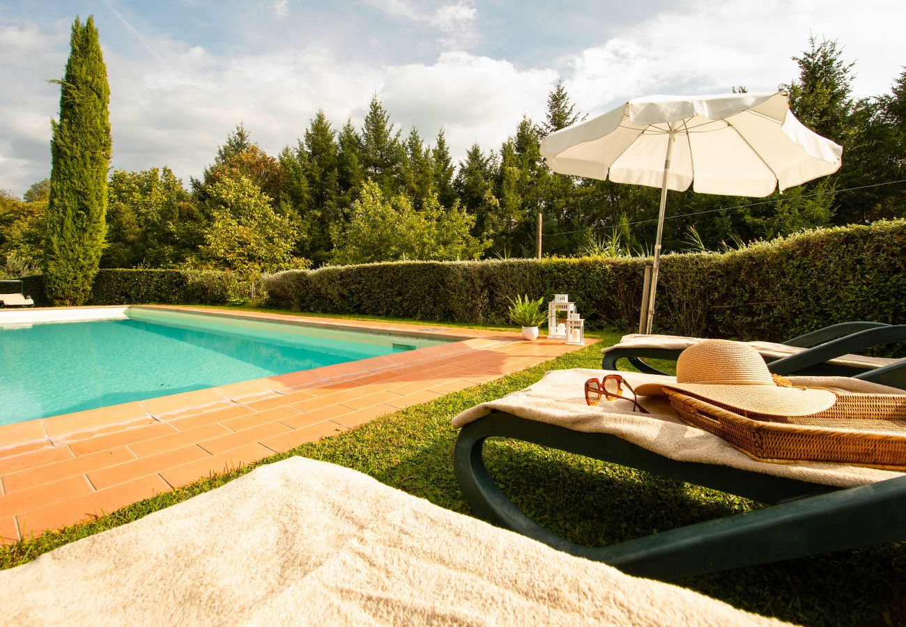 Appartamento a Borgo a Mozzano - Casetta di Butia, Ginestra apartment with pool