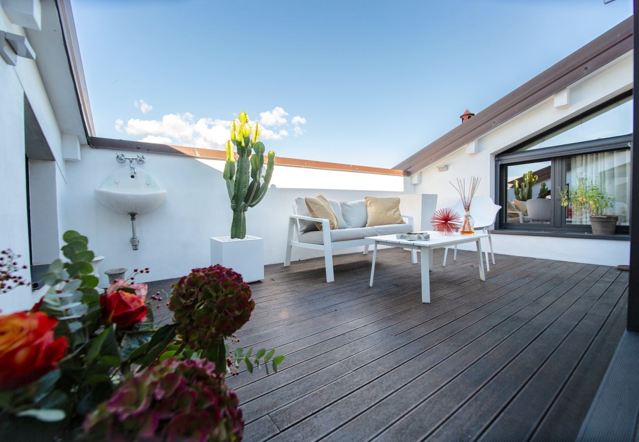 Appartamento a Lucca - Loft Elisa in front of the walls, with terrace