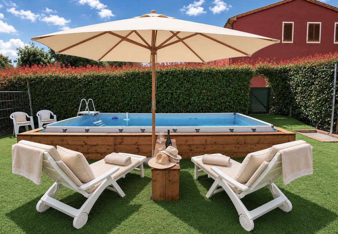 Ferienwohnung in Porcari - Colle Apartment with Swimming Pool