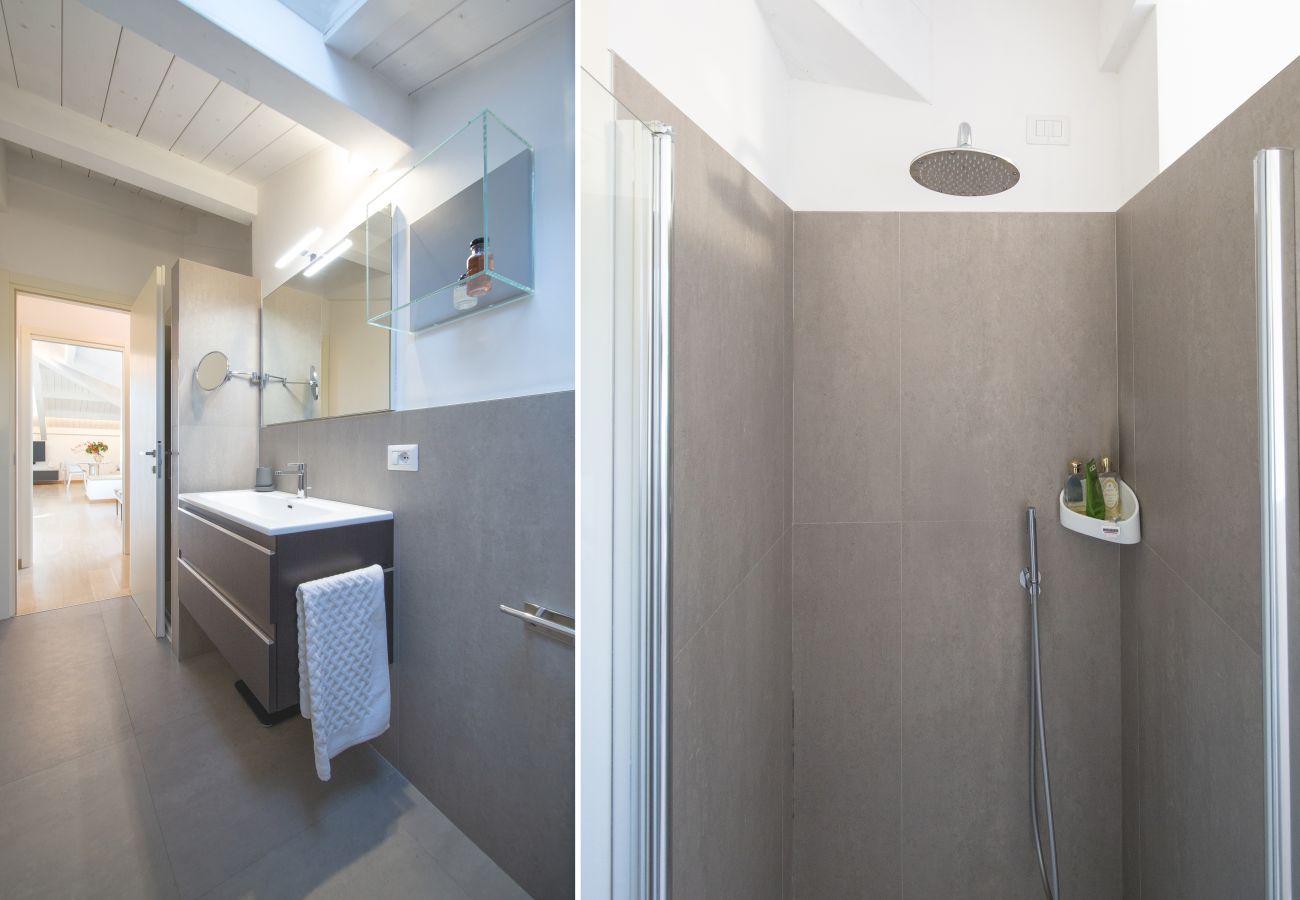 Apartment in Lucca - Loft Elisa in front of the walls, with terrace