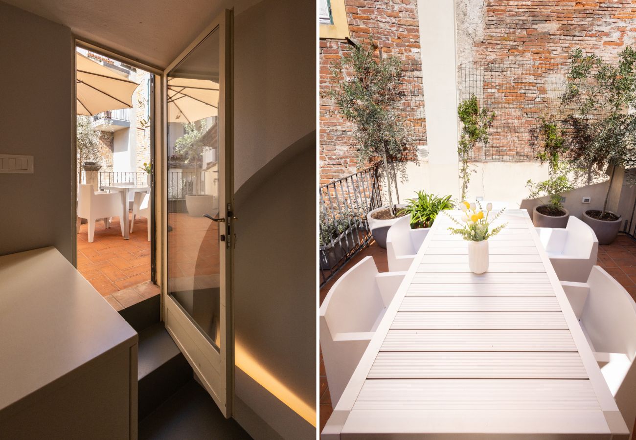 Apartment in Lucca - Arcobaleno Apartment in Center Town with Terrace
